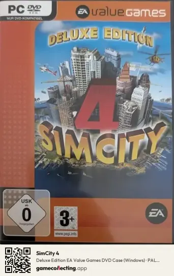 SimCity 4 Computer, PAL box front