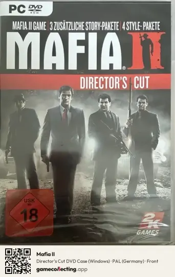 Mafia II Computer, Germany box front