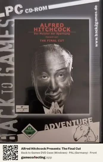 Alfred Hitchcock Presents: The Final Cut Computer, Germany box front