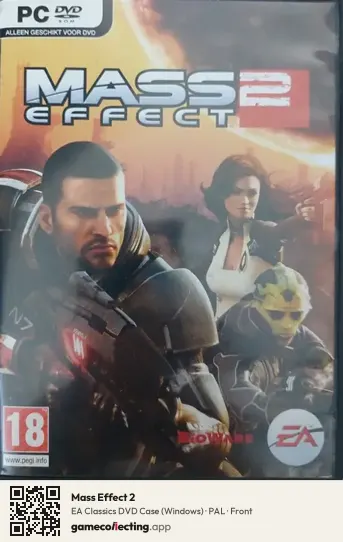 Mass Effect 2 Computer, PAL box front