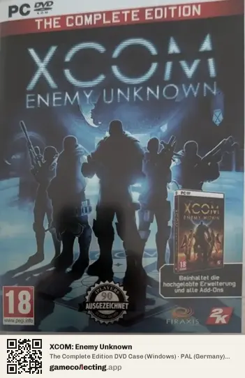 XCOM: Enemy Unknown Computer, Germany box front