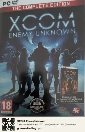 XCOM: Enemy Unknown Computer, Germany box front