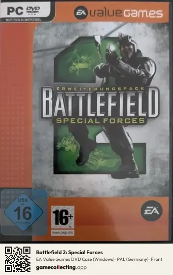 Battlefield 2: Special Forces Computer, Germany box front