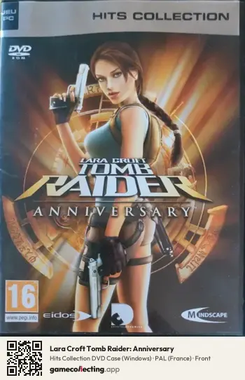 Lara Croft Tomb Raider: Anniversary Computer, France box front