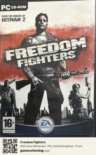 Freedom Fighters Computer, United Kingdom box front