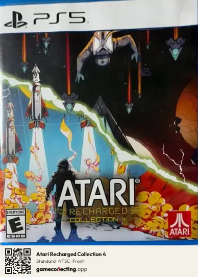 Atari Recharged Collection 4 PlayStation 5, NTSC box front
