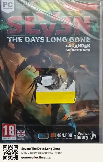 Seven: The Days Long Gone Computer, PAL box front