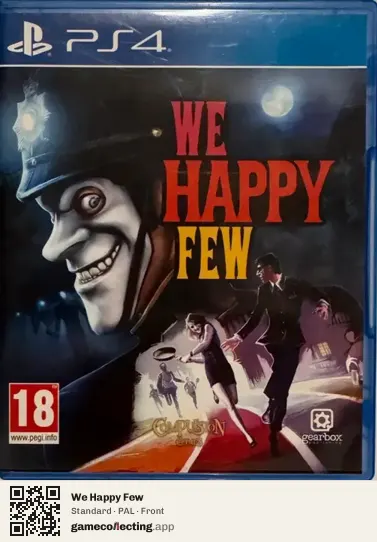 We Happy Few PlayStation 4, PAL box front