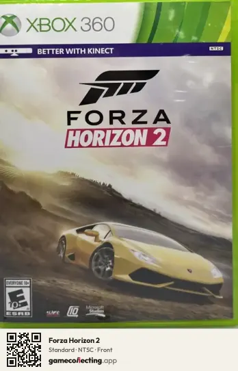 Forza Horizon 2 Xbox 360, NTSC box front