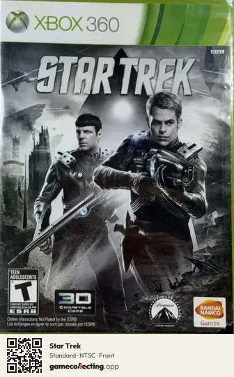 Star Trek Xbox 360, NTSC box front