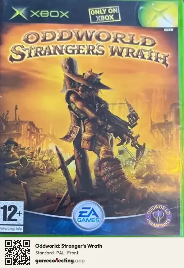 Oddworld: Stranger's Wrath Xbox, PAL box front