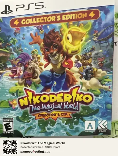 Nikoderiko: The Magical World PlayStation 5, NTSC box front