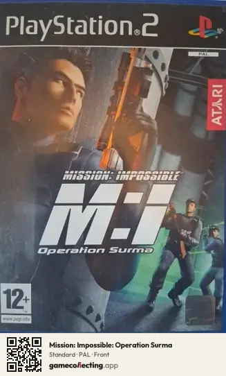 Mission: Impossible: Operation Surma PlayStation 2, PAL box front