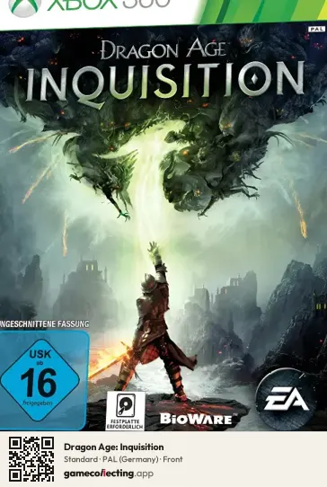 Dragon Age: Inquisition Xbox 360, Germany box front