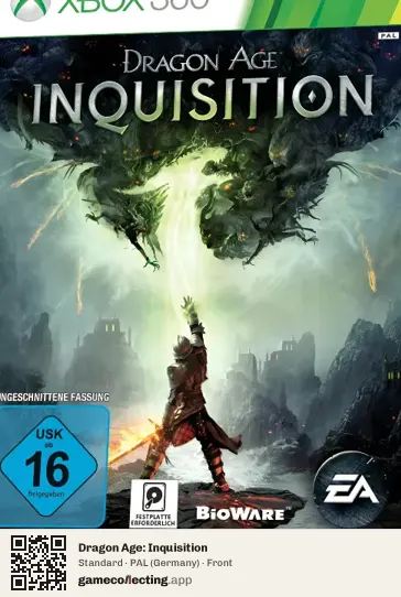 Dragon Age: Inquisition Xbox 360, Germany box front