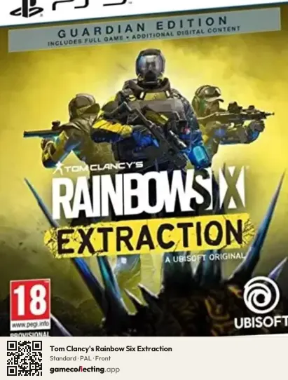 Tom Clancy's Rainbow Six Extraction PlayStation 5, PAL box front
