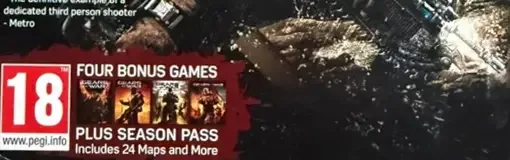 Gears of War 4, the PEGI square on its front