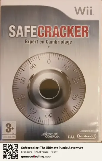 Safecracker: The Ultimate Puzzle Adventure Nintendo Wii, France box front