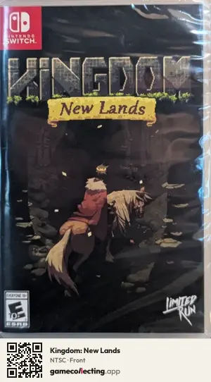 Kingdom: New Lands Nintendo Switch, NTSC box front