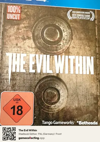 The Evil Within PlayStation 4, Germany box front