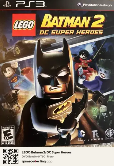 LEGO Batman 2: DC Super Heroes PlayStation 3, NTSC box front