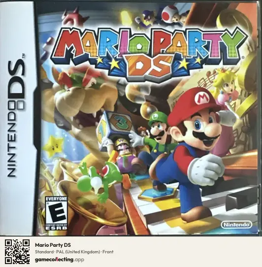 Mario Party DS Nintendo DS, United Kingdom box front