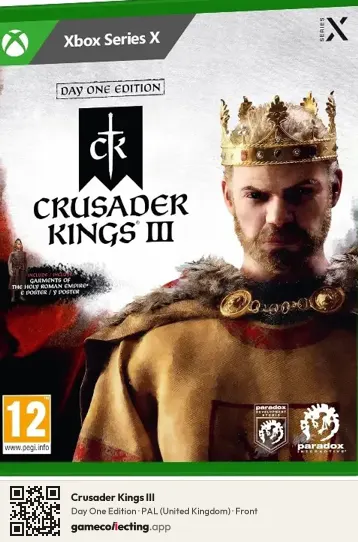 Crusader Kings III Xbox Series X, United Kingdom box front