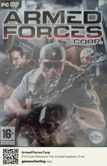 Armed Forces Corp Computer, United Kingdom box front