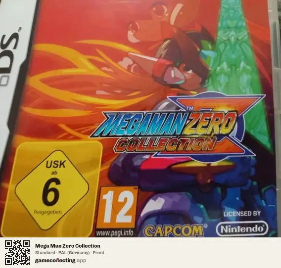 Mega Man Zero Collection Nintendo DS, Germany box front