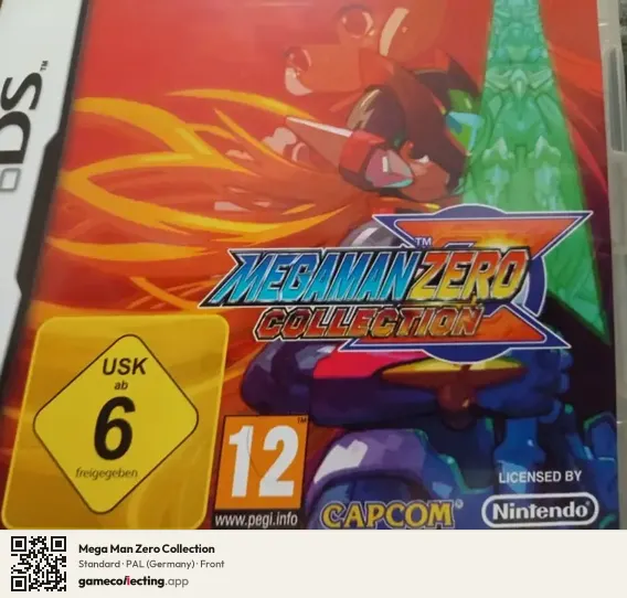 Mega Man Zero Collection Nintendo DS, Germany box front