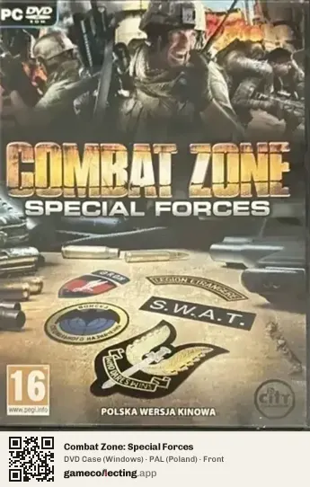 Combat Zone: Special Forces Computer, Poland box front
