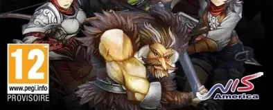 Fallen Legion: Rise to Glory, the PEGI square on its front