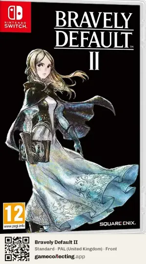 Bravely Default II Nintendo Switch, United Kingdom box front