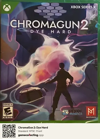 ChromaGun 2: Dye Hard Xbox Series X, NTSC box front