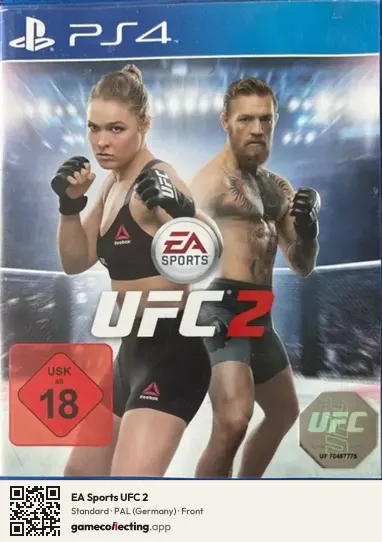 EA Sports UFC 2 PlayStation 4, Germany box front