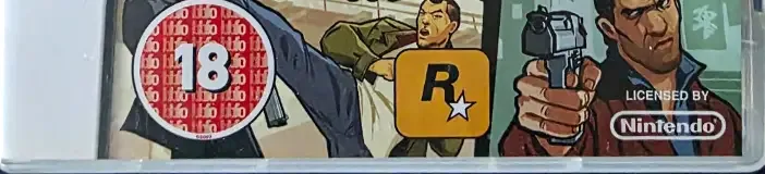 Grand Theft Auto: Chinatown Wars, the USK square on its front
