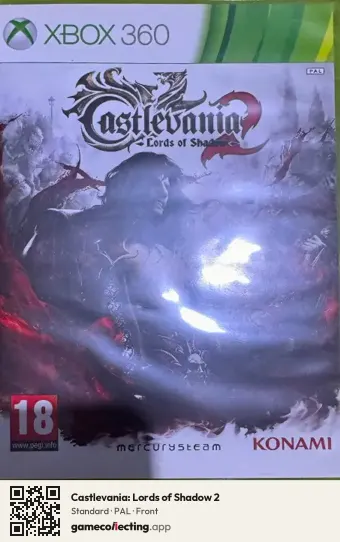 Castlevania: Lords of Shadow 2 Xbox 360, PAL box front