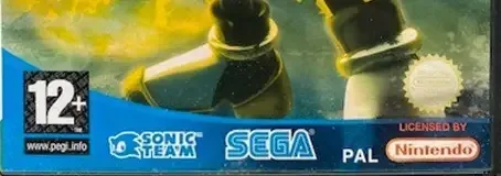 Shadow the Hedgehog, the PEGI square on its front