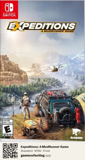 Expeditions: A MudRunner Game Nintendo Switch, NTSC box front