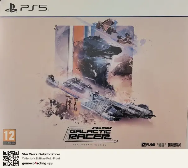 Star Wars: Galactic Racer PlayStation 5, PAL box front