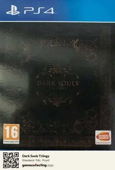 Dark Souls Trilogy PlayStation 4, PAL box front