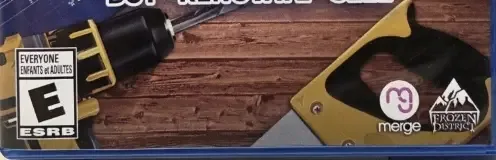 House Flipper, the ESRB box on its front