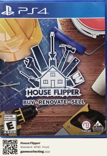 House Flipper PlayStation 4, NTSC box front