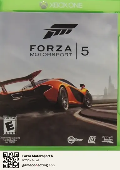 Forza Motorsport 5 Xbox One, NTSC box front