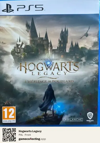 Hogwarts Legacy PlayStation 5, PAL box front