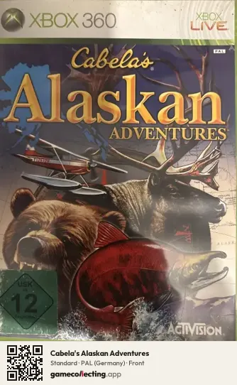Cabela's Alaskan Adventures Xbox 360, Germany box front