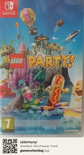 LEGO Party! Nintendo Switch, France box front