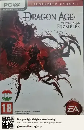 Dragon Age: Origins: Awakening Computer, Hungary box front