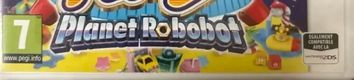 Kirby: Planet Robobot, the PEGI square on its front
