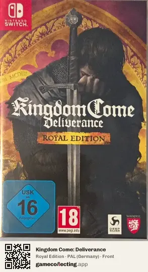 Kingdom Come: Deliverance Nintendo Switch, Germany box front